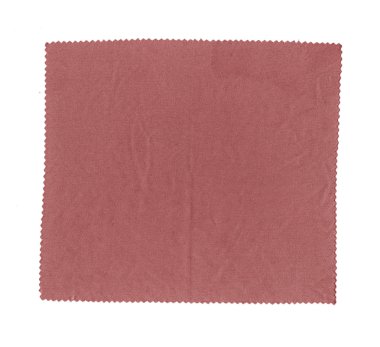 beyaz zemin üzerine kırmızı buruşuk tablo-peçete