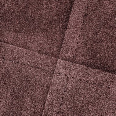 kahverengi deri arka plan, dikiş