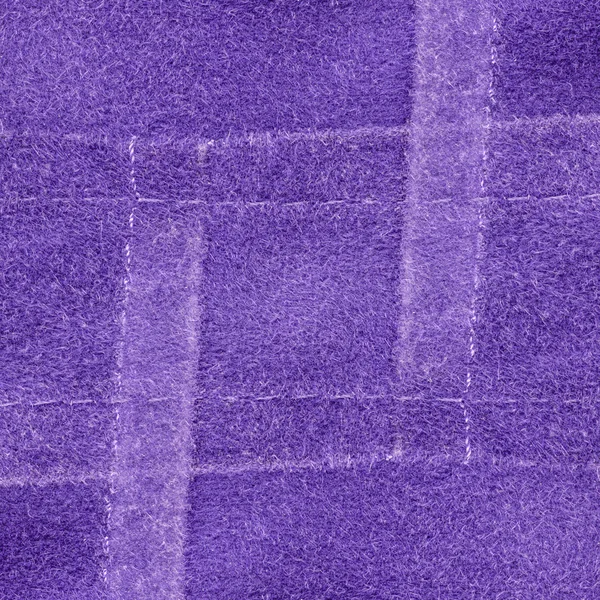 Violett läder texture, sömmar — Stockfoto