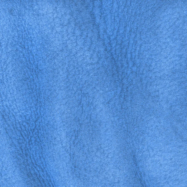 Sfondo di tessuto di pelle blu stropicciato — Foto Stock