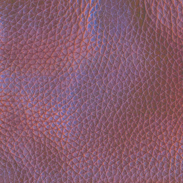 Red leather texture closeup — Stock Photo, Image
