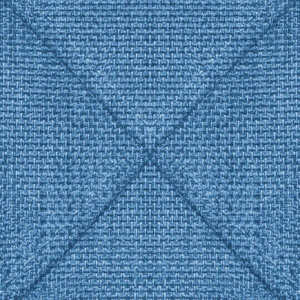 Textura de tweed azul, costuras — Foto de Stock
