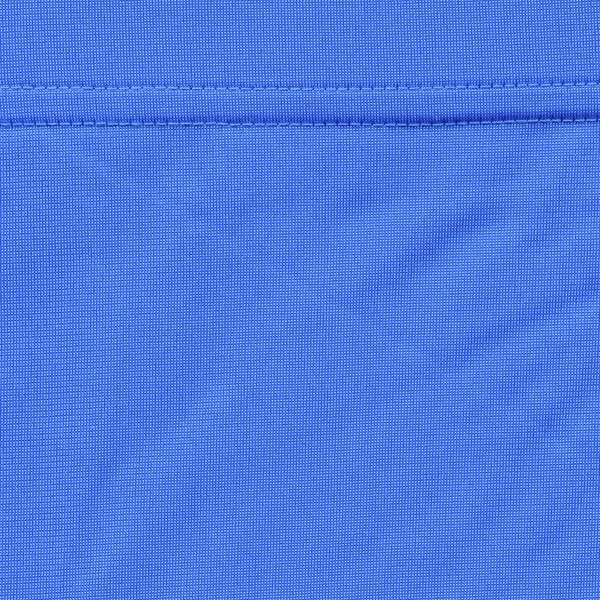 Background of blue textile texture, seam — Stock Photo, Image