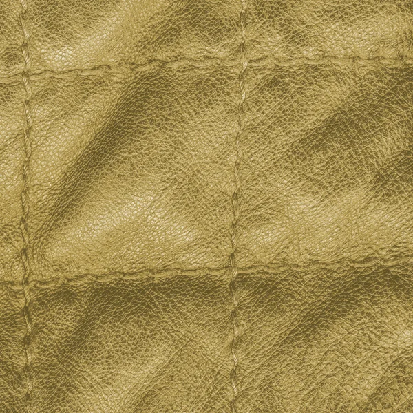 Sarı deri ceket closeup parçası — Stok fotoğraf