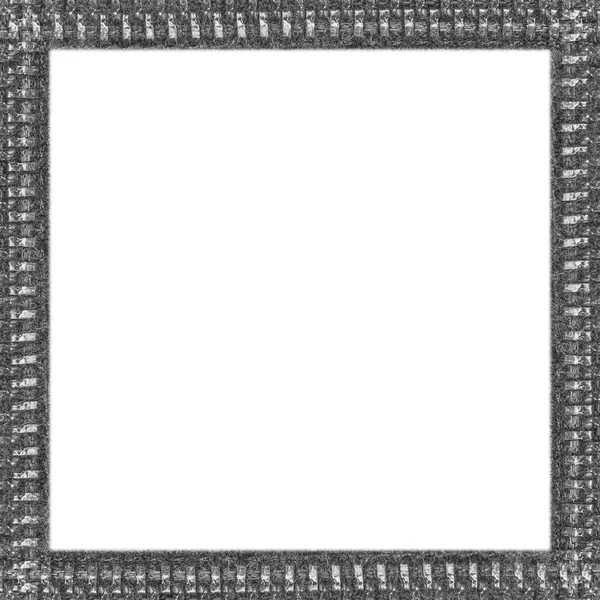 Cornice quadrata nera — Foto Stock