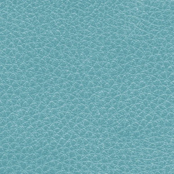 Turquoise leder texture als achtergrond — Stockfoto