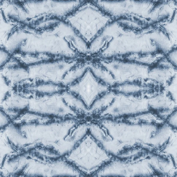 Elemento de padrão de pele de cobra pintado fecho azul — Fotografia de Stock