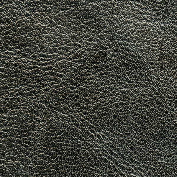 Texture in pelle nera primo piano — Foto Stock