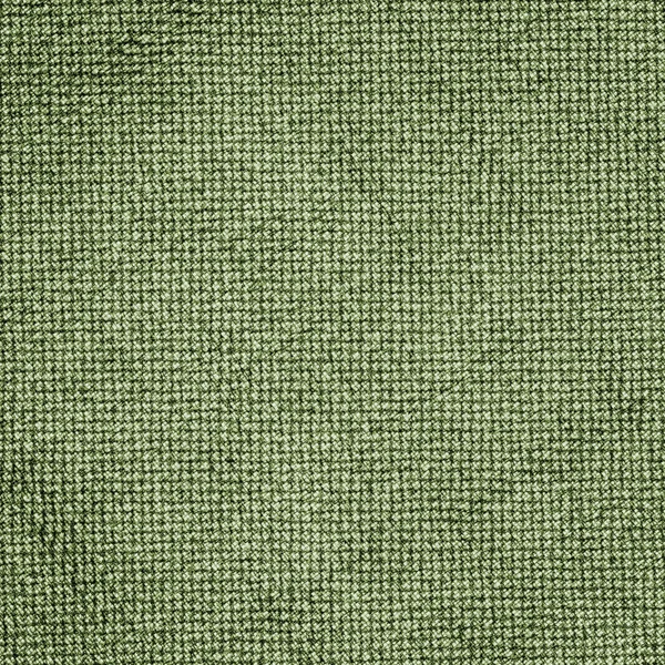 Texture tessile verde come sfondo — Foto Stock