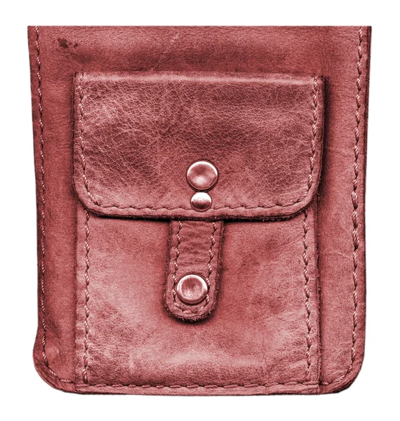 Kieszeni czerwone torebki damskie — Zdjęcie stockowe
