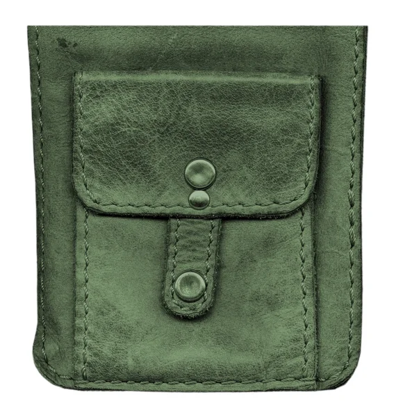 Kieszeni zielony torebki damskie — Zdjęcie stockowe