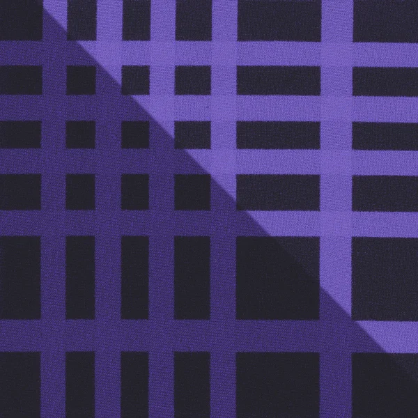 Blau-schwarze Textilstruktur, Linien — Stockfoto