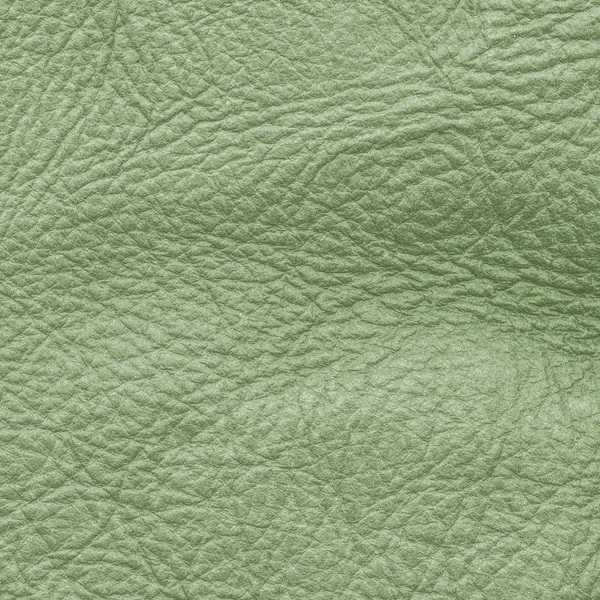 Grönt läder bakgrund närbild — Stockfoto