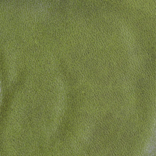 Green leather texture. Useful as background — Stock Photo, Image