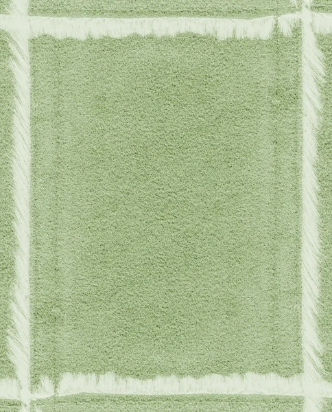 Brown gelooid leder texture versierd met bont, frame — Stockfoto