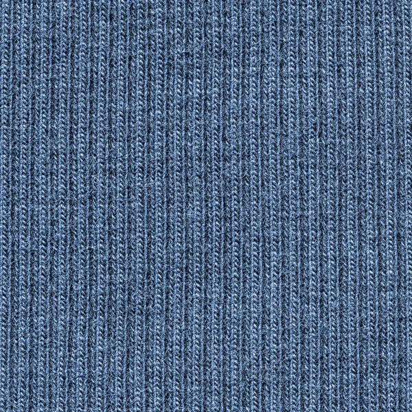 Blauwe textiel textuur close-up — Stockfoto