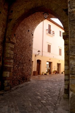 Assisi'da ağ geçidi 