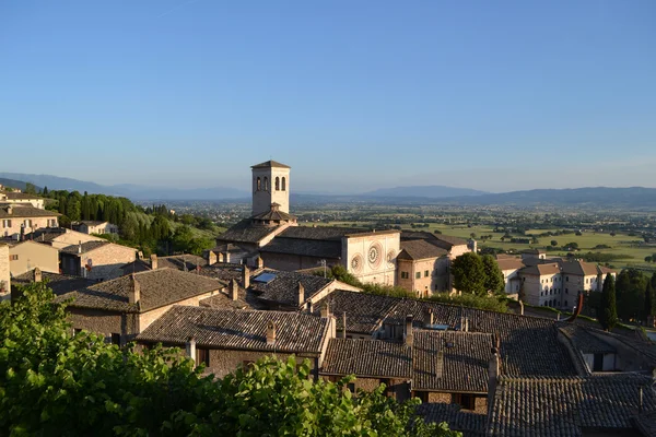 Assisi'da San Francesco Bazilikası — Stok fotoğraf