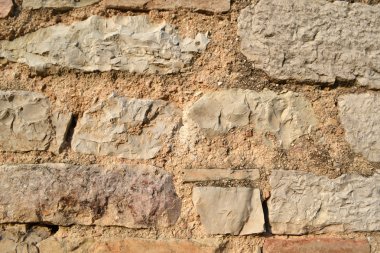 Eski taş duvar - arka plan