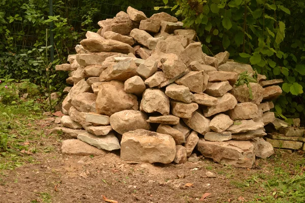 Heap-natuursteen — Stockfoto