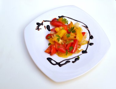 kırmızı ve sarı biber