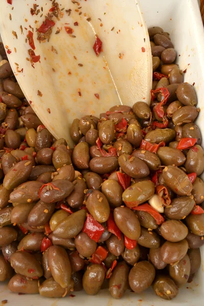 Marinated olives — Stock Photo, Image