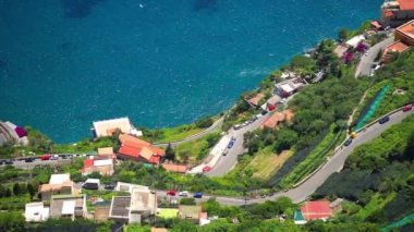 Positano Köyü İtalya'nın