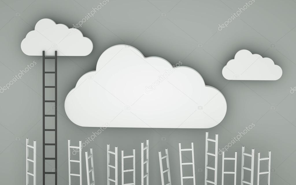 cloud competition concept