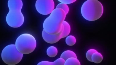 3d Soyut Bicolor Metal Arkaplanı