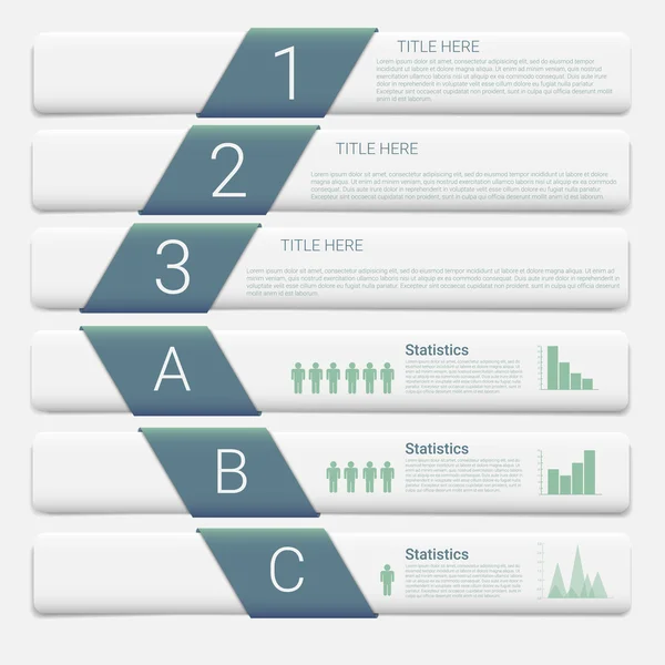 Info graph — Stock Vector