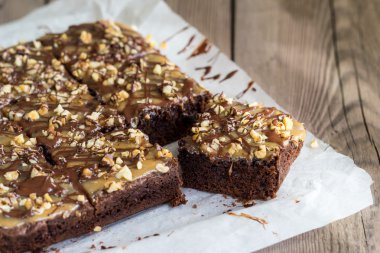Fındıklı çikolatalı pasta