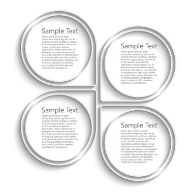 plashka dört yuvarlak