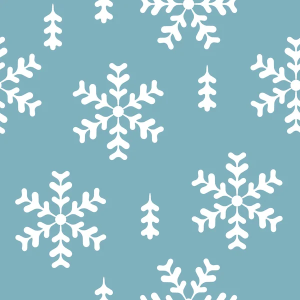 Vector naadloze patroon winter — Stockvector