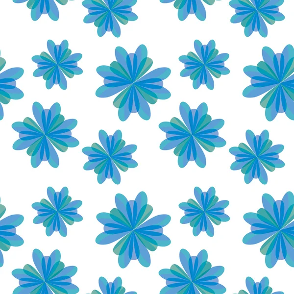 Vektör soyut seamless modeli, mavi renk