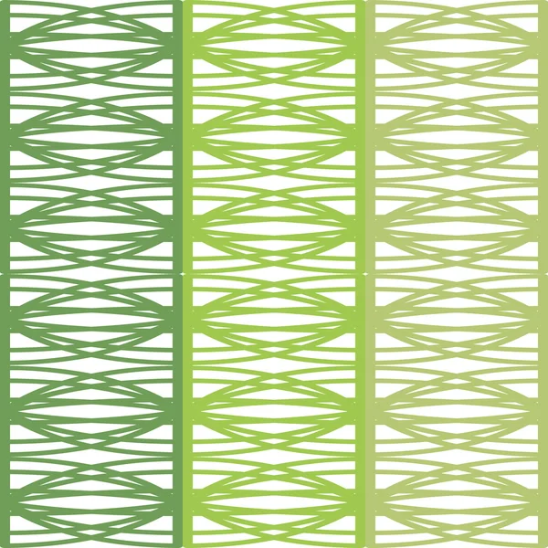 Vector naadloze groene abstracte patroon — Stockvector