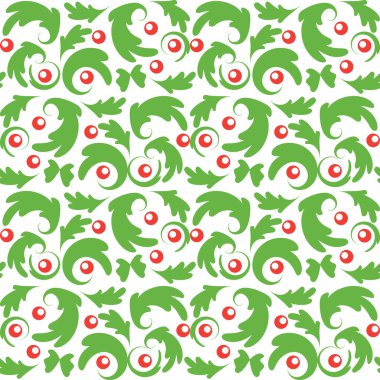 Kusursuz vektör noel deseni