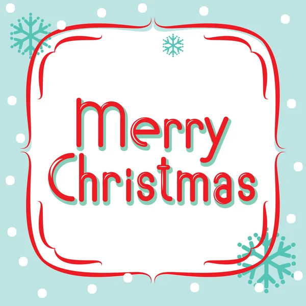 Vector banner Merry Christmas — Stockvector