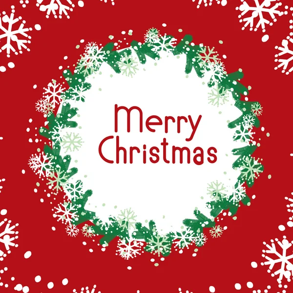 Vector banner Merry Christmas — Stockvector