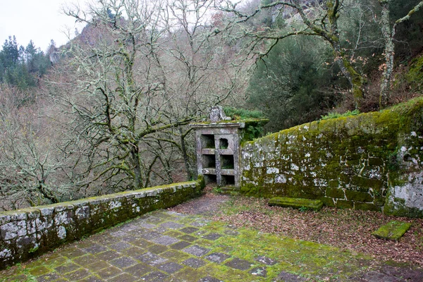 Esgos España Monasterio San Pedro Rocas Galicia —  Fotos de Stock