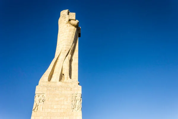 Huelva Spagna Monumento Alla Fede Della Scoperta Monumento Descubridora Memoriale — Foto Stock