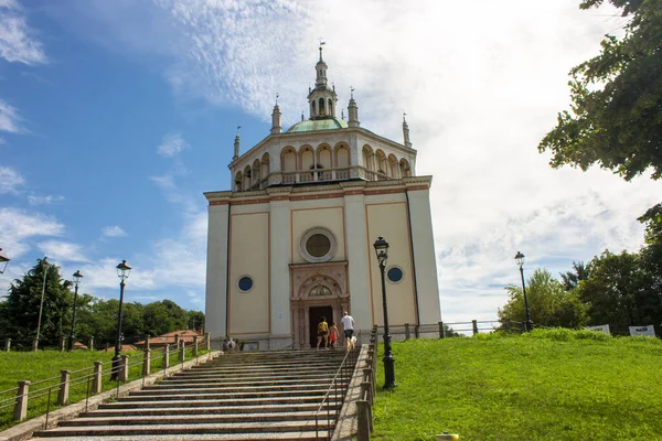 Crespi Adda Historic Settlement Lombardy Italy Great Example 19Th Century — Stock Photo, Image