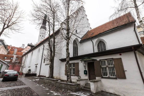 Tallin Estonia Kościół Ducha Świętego Puha Vaimu Kirik — Zdjęcie stockowe