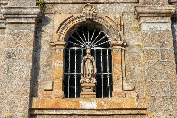 Santiago Compostela Spanje Standbeeld Van Onze Lieve Vrouw Van Berg — Stockfoto