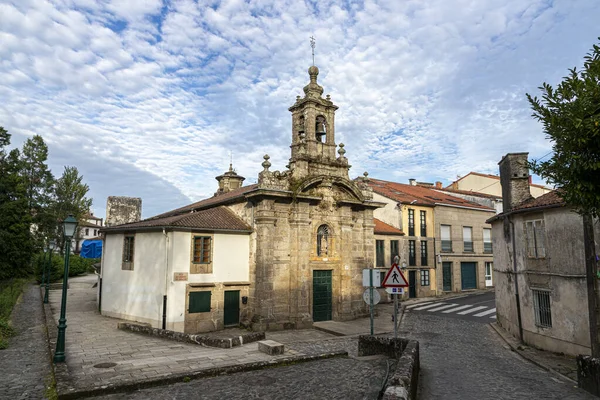 Santiago Compostela Ισπανία Παρεκκλήσι Του Carme Abaixo Low Carmel Μια — Φωτογραφία Αρχείου