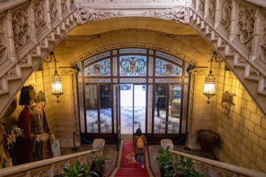 Palma de Mallorca, İspanya. Palau Reial (Kraliyet Sarayı) ya da Seu del Consell Insular (Majorca Adası Konseyi))