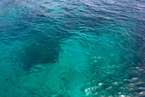背景の青い海 — ストック写真