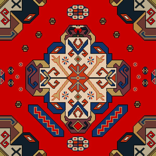 Классический настенный ковер
