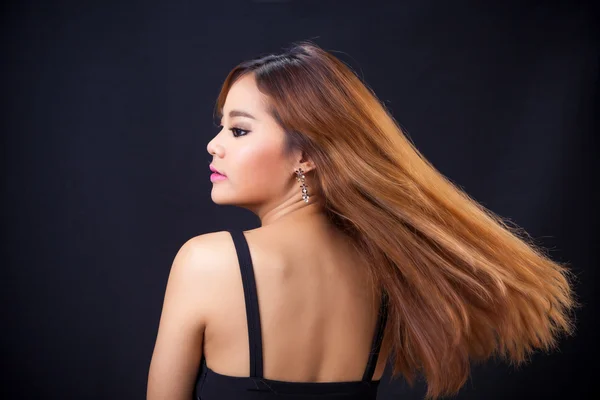 Portrait of beautiful Asian girl — Stock Photo, Image