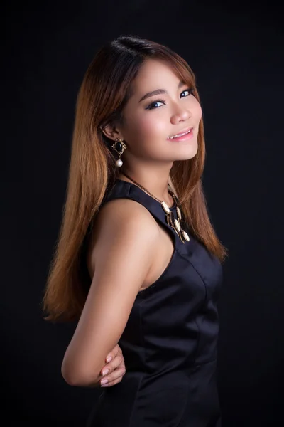 Porträt der schönen asiatischen Mädchen — Stockfoto
