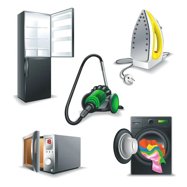 Home Appliances, Devices Vector Illustration-home Cleaning Gadgets Royalty  Free SVG, Cliparts, Vectors, and Stock Illustration. Image 195155873.